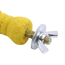 Load image into Gallery viewer, Pet Paw Grinding Wooden Stick Sprayed with Colored Sands Bird Parakeet Parrot Toy Grinder Grinding Rod Gripper Pet Supplies Bird Grinding Claw Toys
