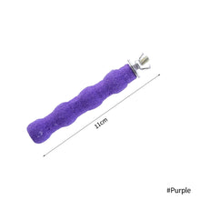 Load image into Gallery viewer, Pet Paw Grinding Wooden Stick Sprayed with Colored Sands Bird Parakeet Parrot Toy Grinder Grinding Rod Gripper Pet Supplies Bird Grinding Claw Toys

