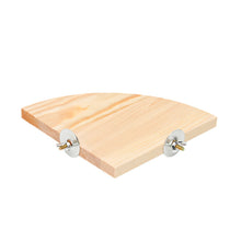 Load image into Gallery viewer, Bird Perches Platform Wood Parrot Standing Platform Stand Wooden Playstand Playground Cage Accessories Paw Grinding For Parakeet Cockatiel
