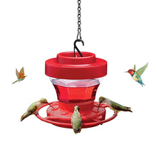Load image into Gallery viewer, Plastics Hanging Bird Hummingbird Feeders For Outdoors Bee Proof Humming Bird Feeder Outdoor Container Pet Bird Supplies
