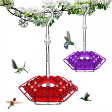 Load image into Gallery viewer, Plastics Hanging Bird Hummingbird Feeders For Outdoors Bee Proof Humming Bird Feeder Yard Garden Decor Pet Bird Supplies
