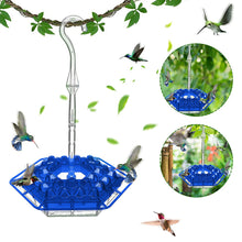 Load image into Gallery viewer, Plastics Hanging Bird Hummingbird Feeders For Outdoors Bee Proof Humming Bird Feeder Yard Garden Decor Pet Bird Supplies
