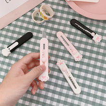 Load image into Gallery viewer, 1PC Cute Girly Pink Cat Paw Alloy Mini Portalble Utility Knife Cutter Letter Envelope Opener Mail Knife School Office Supplies
