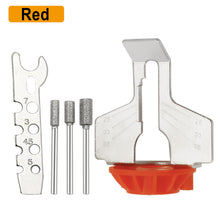 Load image into Gallery viewer, Chainsaw Sharpening Kit Rotary Sharpener Tool Chain Machine Kit Saw Blade Sharpener Guide Drill Adapter Head
