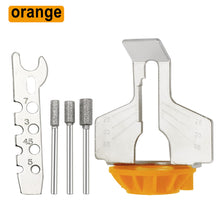 Load image into Gallery viewer, Chainsaw Sharpening Kit Rotary Sharpener Tool Chain Machine Kit Saw Blade Sharpener Guide Drill Adapter Head
