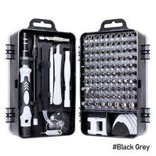 Load image into Gallery viewer, Multifunction Screwdriver Set 115 in 1 Professional Hex Torx PH2 Tips Magnetic Bits Screw Driver Mini Tool Case for Repair
