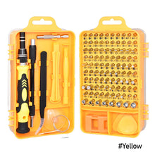 Load image into Gallery viewer, Multifunction Screwdriver Set 115 in 1 Professional Hex Torx PH2 Tips Magnetic Bits Screw Driver Mini Tool Case for Repair
