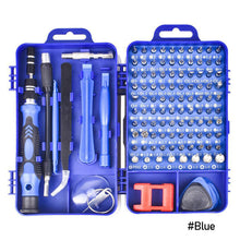 Load image into Gallery viewer, Multifunction Screwdriver Set 115 in 1 Professional Hex Torx PH2 Tips Magnetic Bits Screw Driver Mini Tool Case for Repair
