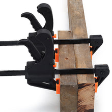 Load image into Gallery viewer, 4inch/6inch Woodworking Work Bar F Clamp Clip Hard Quick Ratchet Release DIY Carpentry Hand Tool Gadget
