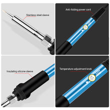 Load image into Gallery viewer, Electric Soldering Iron Household Adjustable Temperature Soldering Pen Soldering Gun Eepair Soldering Tool Soldering Iron Head
