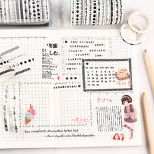 Load image into Gallery viewer, 20Pcs/Lot Multi-color Washi Tape Masking Tape DIY Scrapbooking Diary Journal Decoration Tape Adhesive Tapes Paper Stationery Sticker
