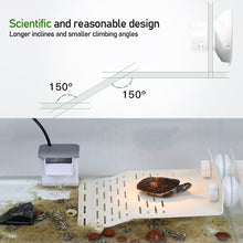 Load image into Gallery viewer, Large Transparent Turtle Basking Platform Fish Tank Aquarium Platform Turtle Resting Strong Suction Platform With 2 Suction Cups
