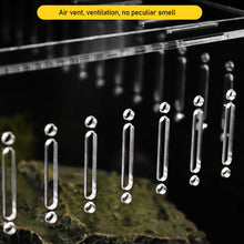 Load image into Gallery viewer, Transparent Acrylic Reptile Box for Spiders Tortoise Lizard Breeding Insect Box Vents Sliding Small Pet
