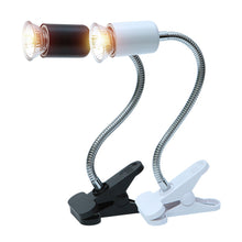 Load image into Gallery viewer, E27 Pet Reptile Aquarium Heat Lamp Clip-on Bulb Adjustab Holder Tortoises Basking UV Heating Lamp Kit For Lizard Turtle
