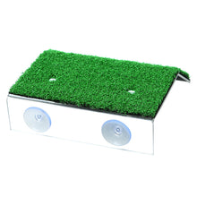 Load image into Gallery viewer, Turtle Platform Float Decoration Aquarium For Small Reptile Suction Cup Drying Easy Install Simulated Lawn Slope
