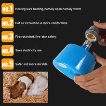 Load image into Gallery viewer, Farm Animal Heating Lamp Cultivation Heating Lamp Thermostat Fan Heater Light For Chicken Pigs Pet Brooder Chickens Reptile
