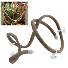 Load image into Gallery viewer, Artificial Flexible Reptile Vines Rattan Chameleon Lizard Terrarium Branches Bendable Jungle Reptile Pet Habitat Decoration
