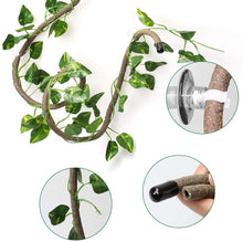 Load image into Gallery viewer, Artificial Flexible Reptile Vines Rattan Chameleon Lizard Terrarium Branches Bendable Jungle Reptile Pet Habitat Decoration
