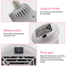 Load image into Gallery viewer, Pet Heating Lamp 3 File Adjustment Lamp Reptile Crawler Heating Light Small Animals Heater
