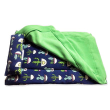 Load image into Gallery viewer, Reptile Sleeping Bag Tropical Cactus Print Sleeper With Blanket Pillow Cage Nap Mat For Bearded Dragon Gecko Lizard Hamster
