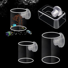 Load image into Gallery viewer, Self Floating Fixed-Point Feeder Round Square for Aquarium Feeding Circle Carp Match Feeders
