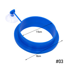 Load image into Gallery viewer, Self Floating Fixed-Point Feeder Round Square for Aquarium Feeding Circle Carp Match Feeders
