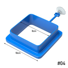 Load image into Gallery viewer, Self Floating Fixed-Point Feeder Round Square for Aquarium Feeding Circle Carp Match Feeders
