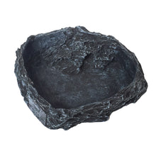 Load image into Gallery viewer, Reptiles Feeder Water Bowl Pet Feeder Utensils Bowl Crawler Basin Resin Non-toxic Food Water Pot Pets Supplies
