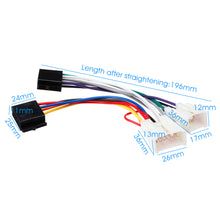 Load image into Gallery viewer, Car Stereo Radio Harness ISO-8Pin Radio Wiring Harness Connector Plug Adapter For Toyota Camry Corolla RAV4 Aurion Avensis
