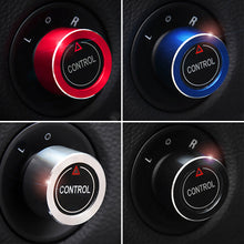 Load image into Gallery viewer, Aluminum Alloy Car Rearview Mirror Adjust Knob Trim Ring Decoration Cover Accessories For Opel Astra J GTC OPC Insigni Karl Mokka Zafira Meriva

