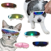 Load image into Gallery viewer, Cool Fashion Pet Cat Dog Goggles UV Sunglasses Funny Cute Cat Small Dog Windproof Eye Wear Sun glasses for Kitten Photography Props Cosplay
