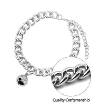 Load image into Gallery viewer, 1pc Chic Pet Collar Fashion Bell Decor Aluminum Dog Cat Collar Pet Necklace Jewelry Photograph Props Accessories Pet Supplies
