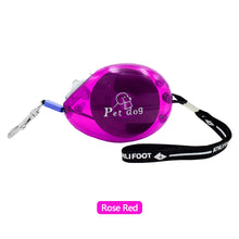 Load image into Gallery viewer, 2.5m Mini Automatic Retractable Dog Leash Rope Outdoor Training Pet Leash Belt Roulette Long Lanyard Puppy Small Dogs Lead Stuff
