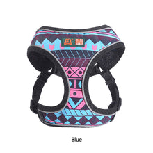 Load image into Gallery viewer, Cute Reflective Small Dog Cat Harness Vest Print Puppy Cat Harness Mesh Harness for Small Dogs Cat
