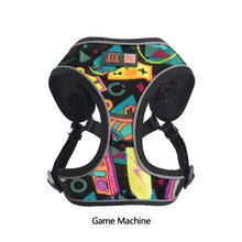 Load image into Gallery viewer, Cute Reflective Small Dog Cat Harness Vest Print Puppy Cat Harness Mesh Harness for Small Dogs Cat
