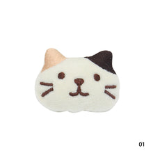 Load image into Gallery viewer, Latest Design Catnip Toy with Cat Face Cartoon Cat Head White and Beige Available Now
