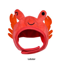 Load image into Gallery viewer, Funny Hat for Cat Cute Crab Frog Pet Hat Puppy Cat Dress Up Costume Christmas Cosplay Warm Headwear Dogs Hats Lovely Style Accessories
