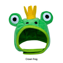 Load image into Gallery viewer, Funny Hat for Cat Cute Crab Frog Pet Hat Puppy Cat Dress Up Costume Christmas Cosplay Warm Headwear Dogs Hats Lovely Style Accessories
