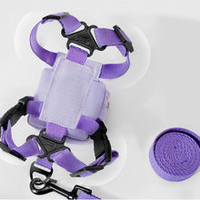 Load image into Gallery viewer, 1.5M Outdoor Dog Leashes Cat Backpack Traction Rope Vest Small Dog Chest Strap Snack Bag Dog Walking Chain Decoration Bags Pet Supplies
