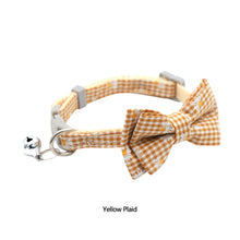 Load image into Gallery viewer, Lovely Daisy Sunflower Print Fabric Cotton Polyester Pet Dog Cat Collar Bow Tie Blue Pink Bowknot Cute for Small Middle Dog Cats
