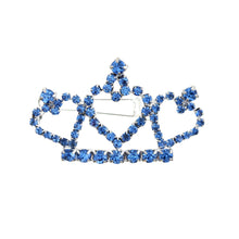 Load image into Gallery viewer, Pet Cat Jewelry Tiara Crown Hair Clip Necklace for Small Dogs Crystal Rhinestone Girls Barrette Grooming Hair Accessories

