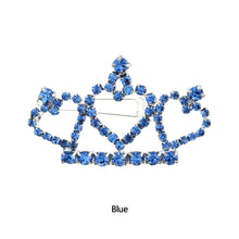 Load image into Gallery viewer, Pet Cat Jewelry Tiara Crown Hair Clip Necklace for Small Dogs Crystal Rhinestone Girls Barrette Grooming Hair Accessories
