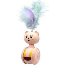 Load image into Gallery viewer, Cat Automatic Toys Pet Bumbler Funny Toy Interactive Cat Toys Cat Rolling Teaser Feather Wand Cat Toys Interactive Rotating Ball
