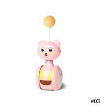 Load image into Gallery viewer, Cat Automatic Toys Pet Bumbler Funny Toy Interactive Cat Toys Cat Rolling Teaser Feather Wand Cat Toys Interactive Rotating Ball
