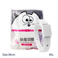 Load image into Gallery viewer, 15/19inch Pet Antiparasitic Collar Anti Flea Tick Mite Lice Repellent Dog Cat Collar Deworming Collar Supplies 2 Years Shelf Life
