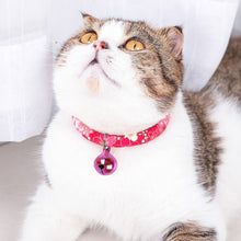 Load image into Gallery viewer, DIY Pet Supplies Lobster Decor Bell Collar Clothe Accessories Cat Collars Leads Cat Accessories Metal Jingle Bell Decoration

