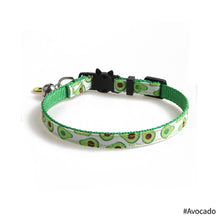 Load image into Gallery viewer, Adjustable Cute Cat Collars Puppy Kitten Necklace Fruits Pattern Cats Rabbit Buckle Collar with Bells Cat Accessories Pet Product
