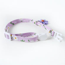 Load image into Gallery viewer, Adjustable Pet Cat Collar Daisy Flower Pattern With Hollow Bell Collar Dog Necklace for Small Middle Dog Cats Rabbits
