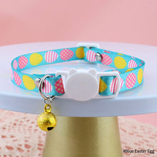 Load image into Gallery viewer, Lovely Fruit Print Fabric Cotton Polyester Pet Dog Cat Collar Cat Collar Buckles With Bell Adjustable for Small Middle Dog Cats
