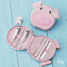 Load image into Gallery viewer, 7pcs/set Stainless Steel Manicure Cutters Nail Clipper Set Cartoon Portable Ear Spoon Nail Clippers Pedicure Nail Scissors Tool
